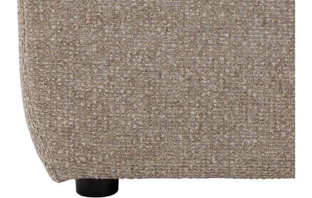 Goossens hocker lago bruin stof - 8252194-{merk}-lago-hocker-stof-07